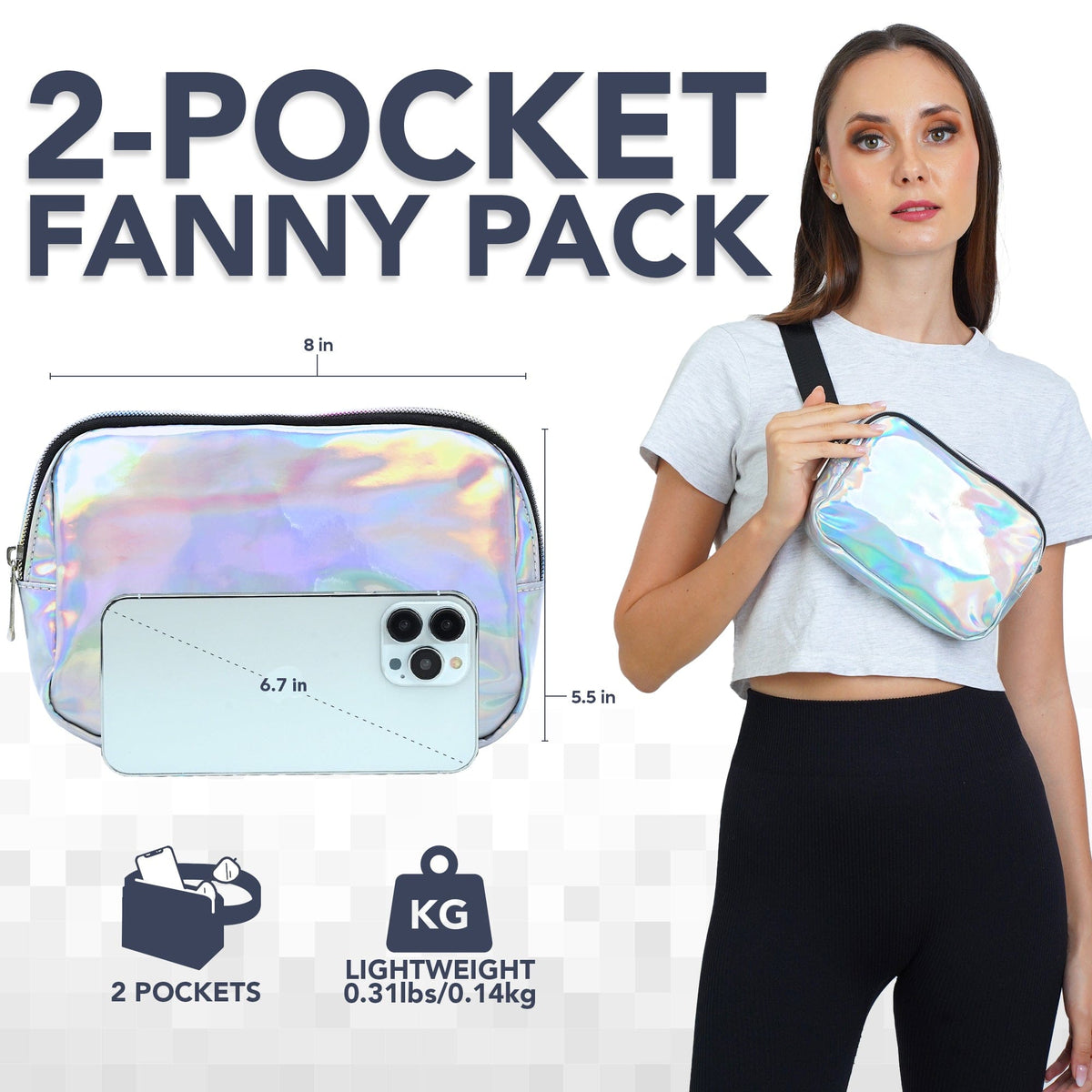  Fanny Pack (1 Pocket) 