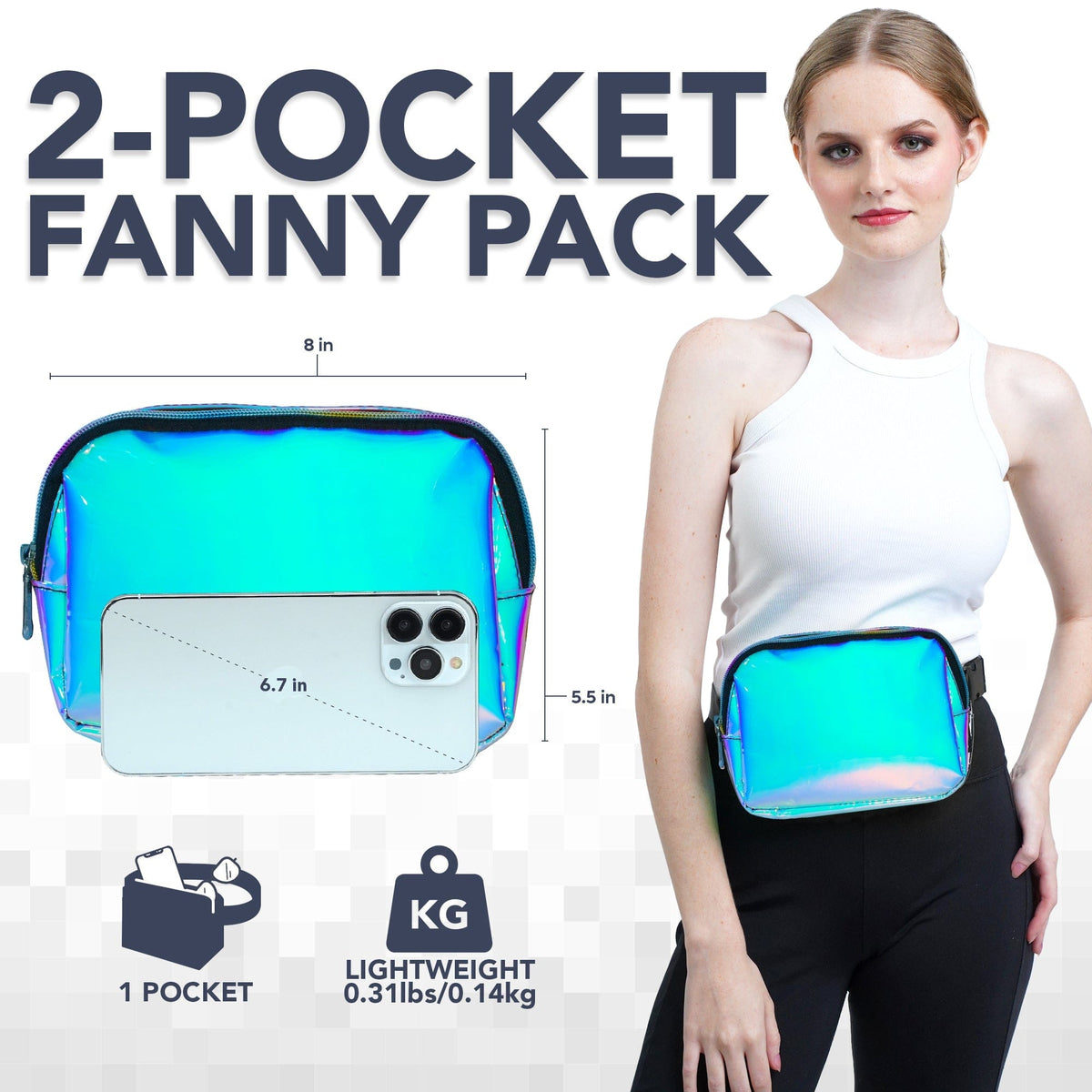  Fanny Pack (1 Pocket) 