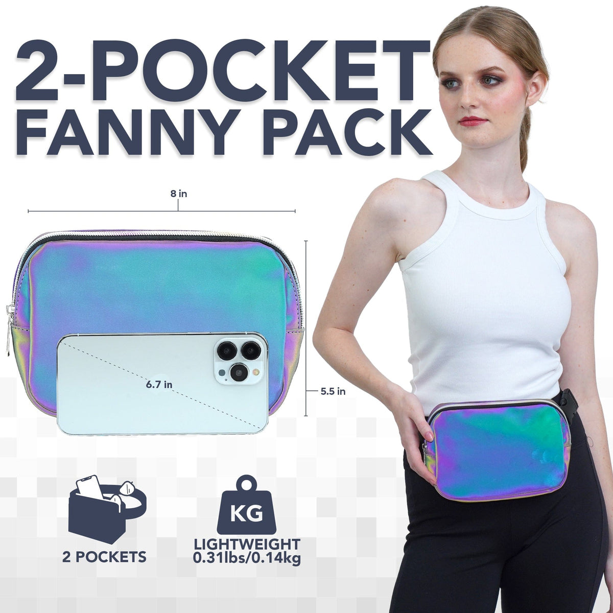  Fanny Pack (1 Pocket) 