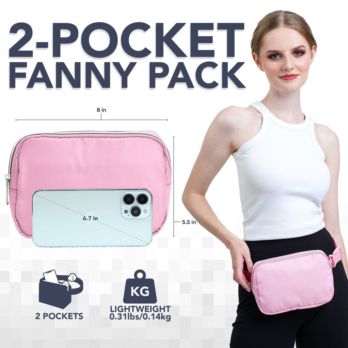  Fanny Pack (1 Pocket) 
