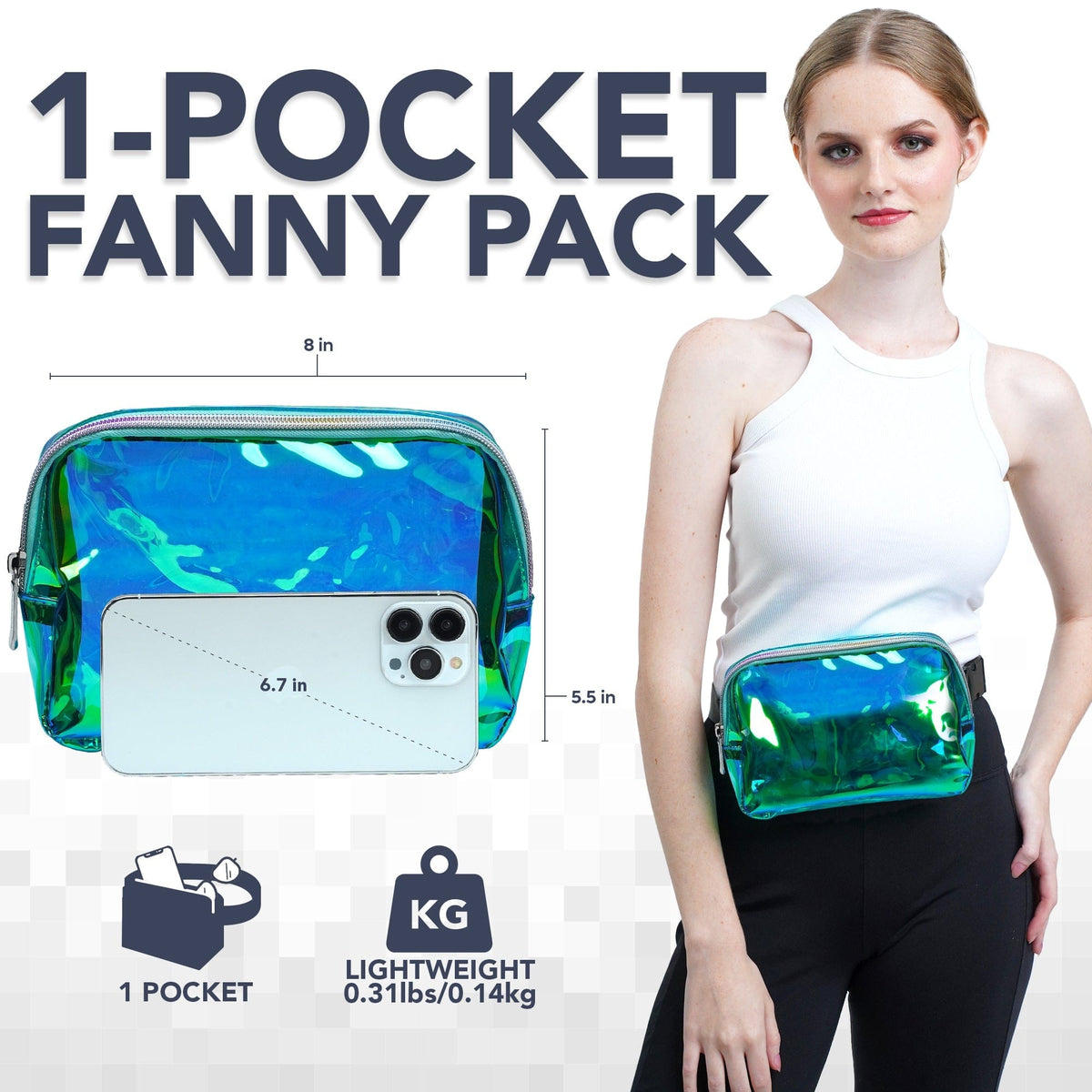  Fanny Pack (1 Pocket) 