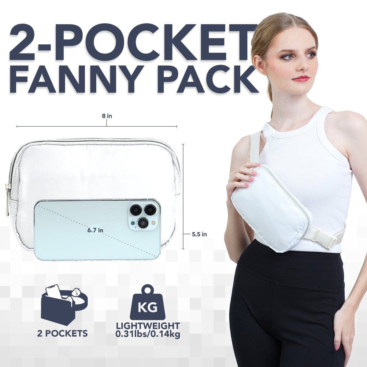  Fanny Pack (1 Pocket) 