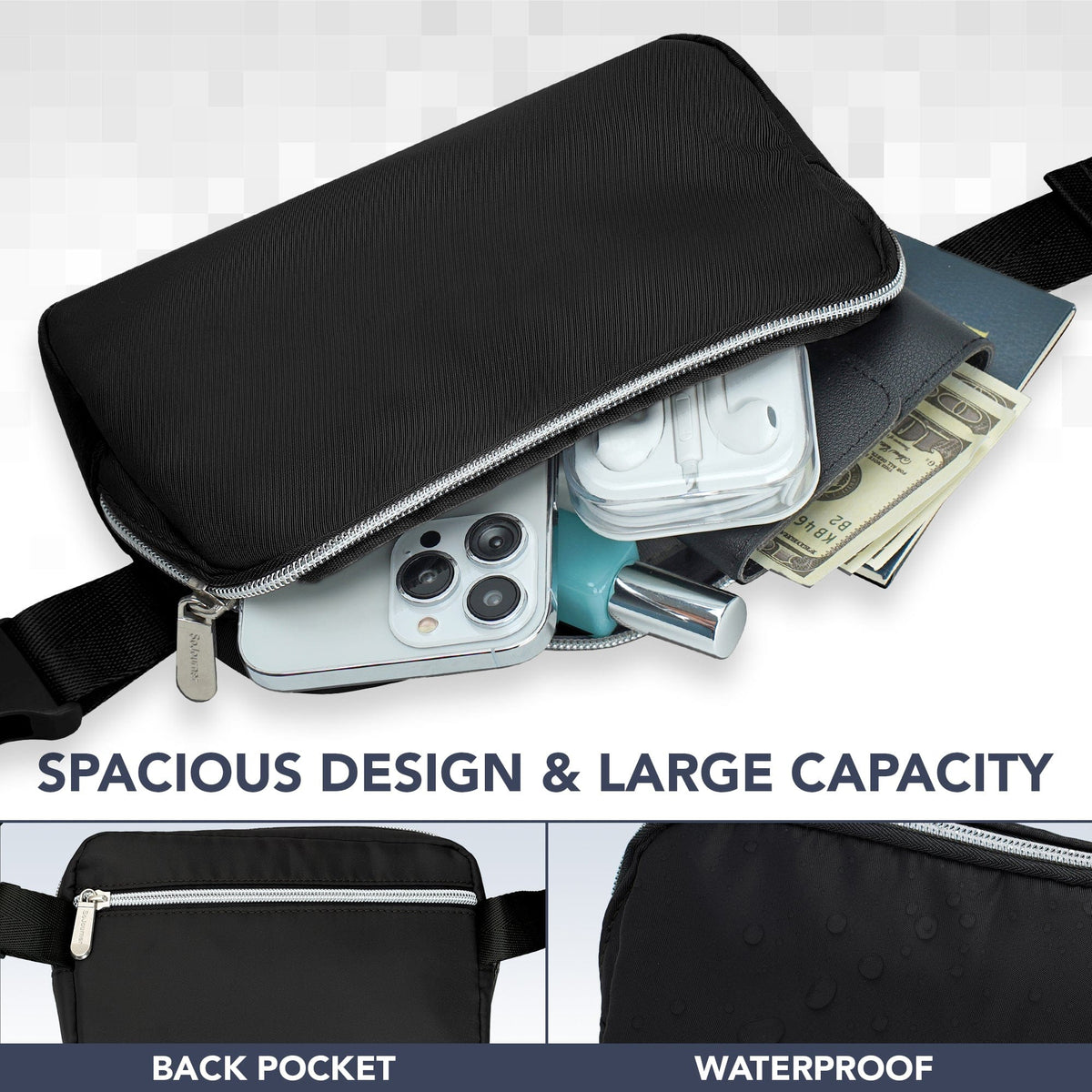  Fanny Pack (1 Pocket) 