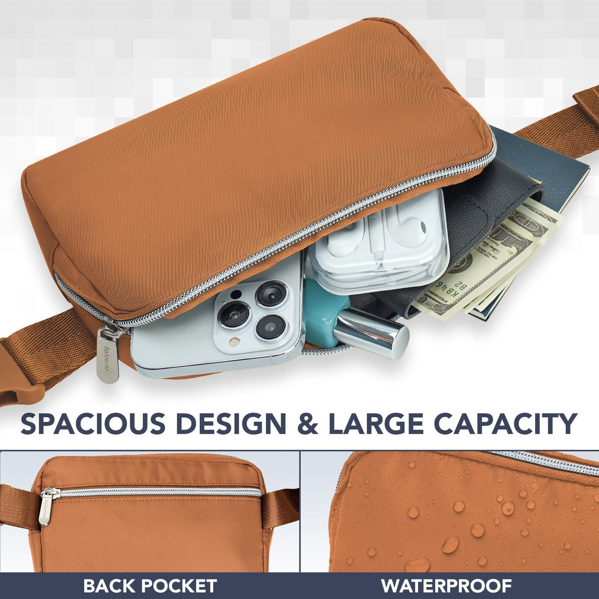  Fanny Pack (1 Pocket) 