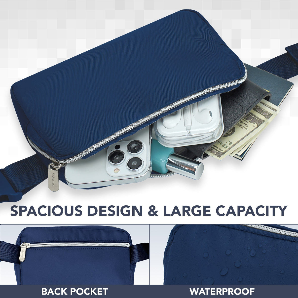  Fanny Pack (1 Pocket) 