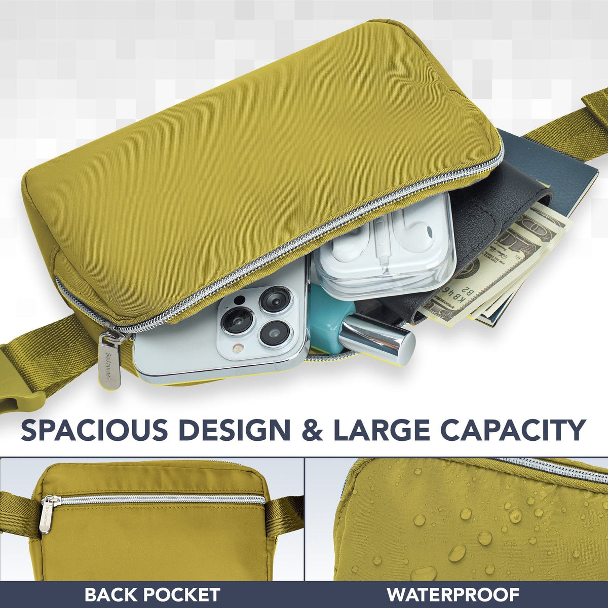  Fanny Pack (1 Pocket) 