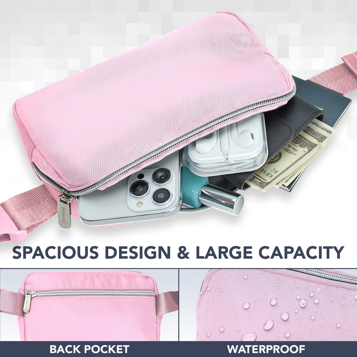  Fanny Pack (1 Pocket) 
