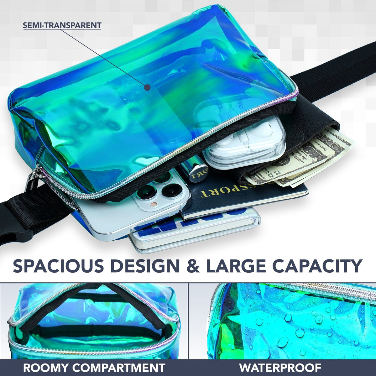  Fanny Pack (1 Pocket) 