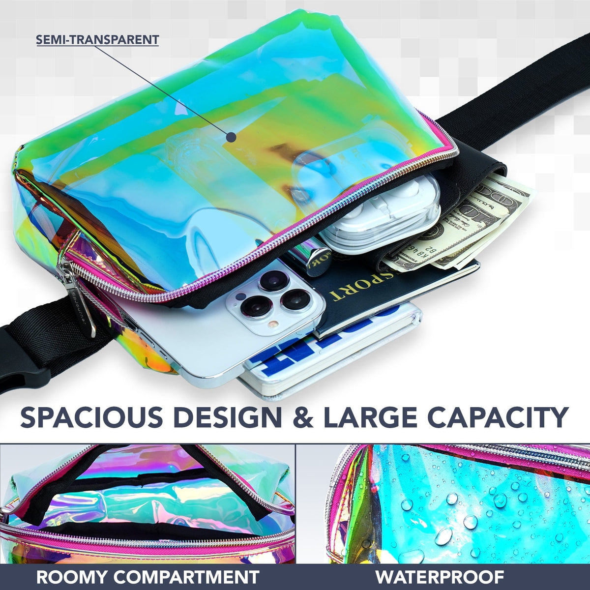  Fanny Pack (1 Pocket) 