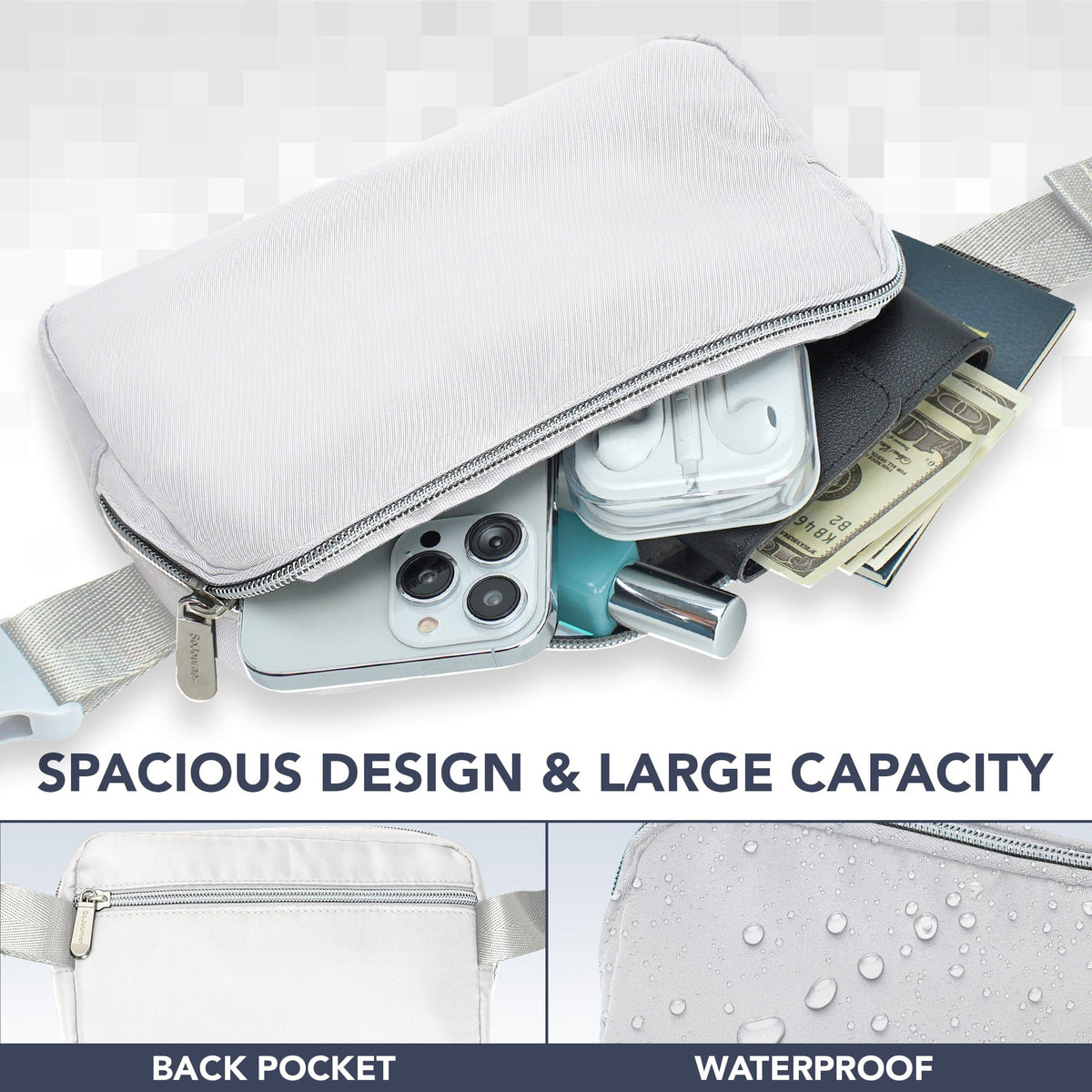  Fanny Pack (1 Pocket) 