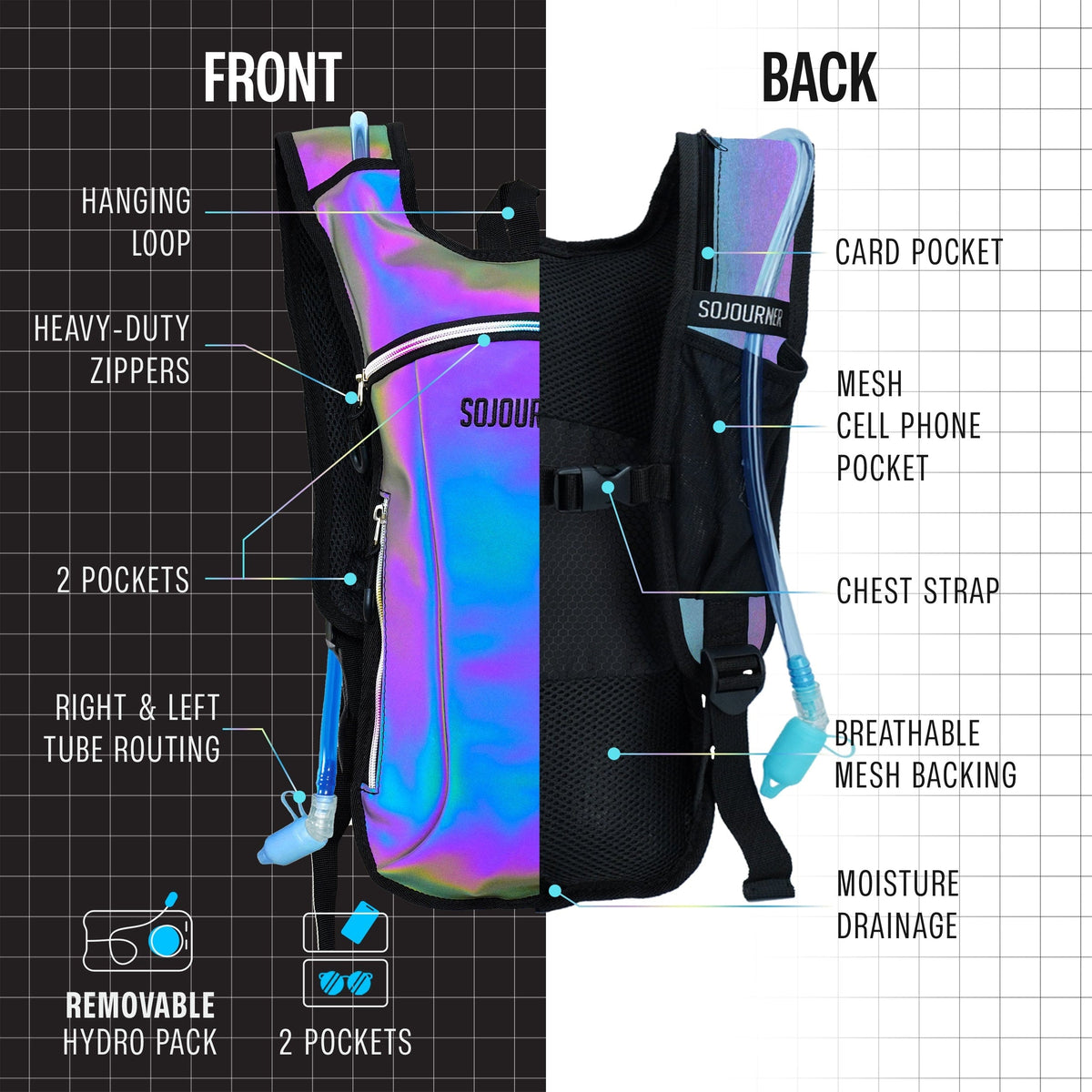  Hydration Pack Backpack (Small) 