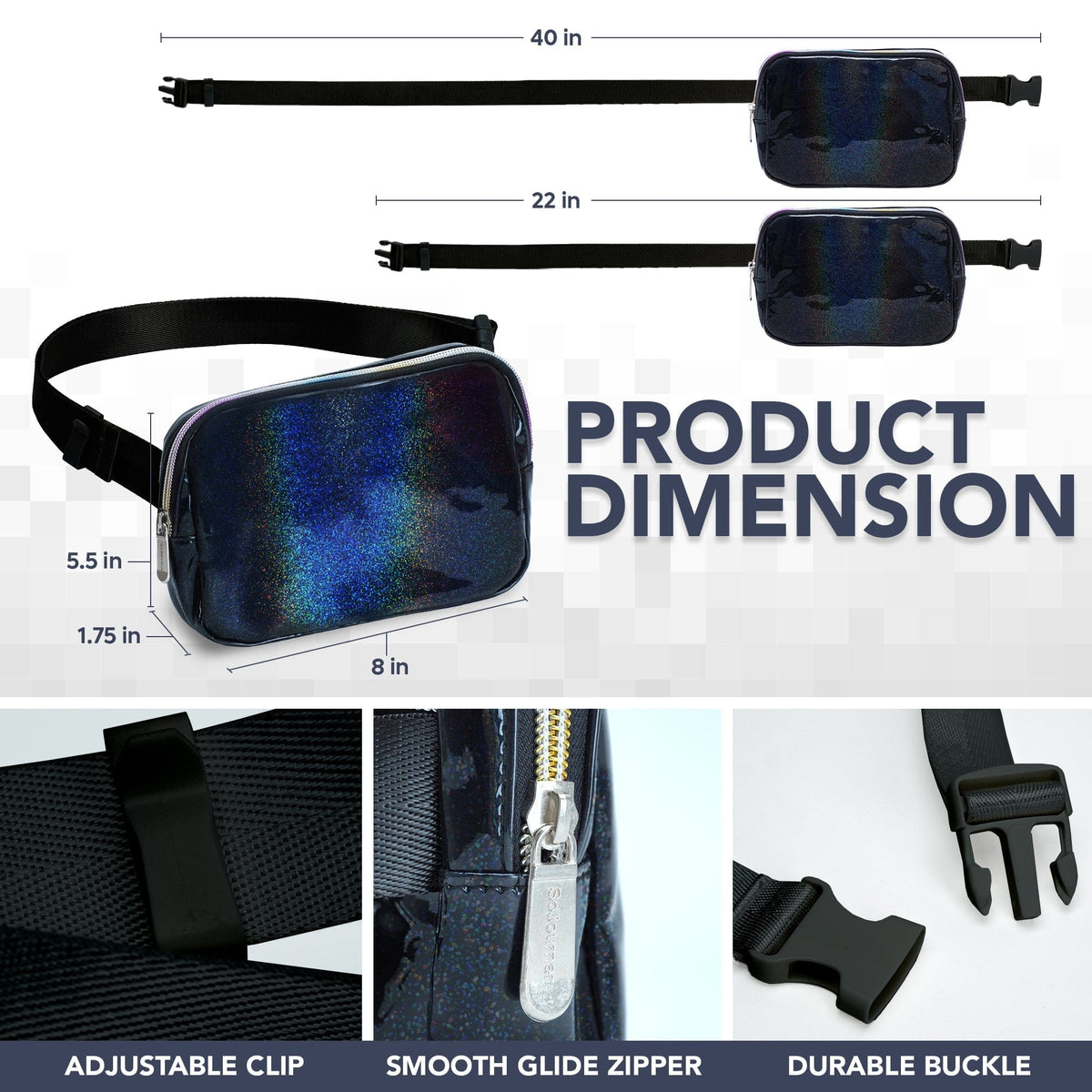  Fanny Pack (1 Pocket) 