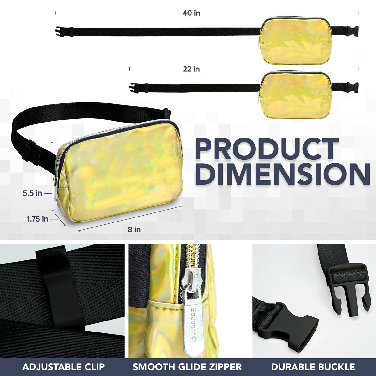  Fanny Pack (1 Pocket) 