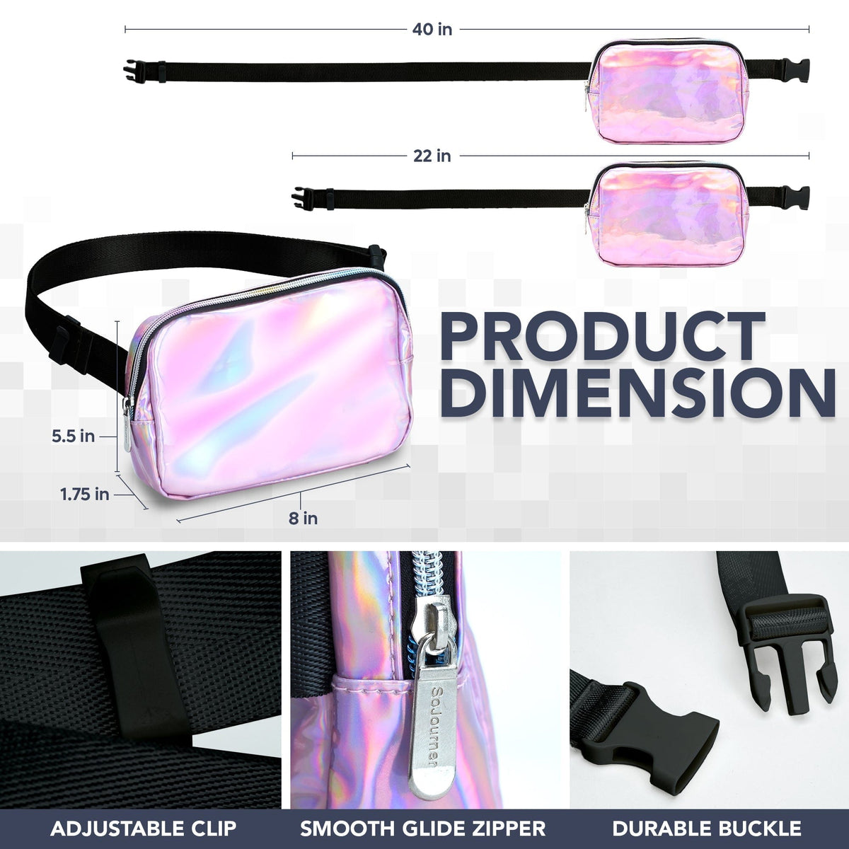  Fanny Pack (1 Pocket) 