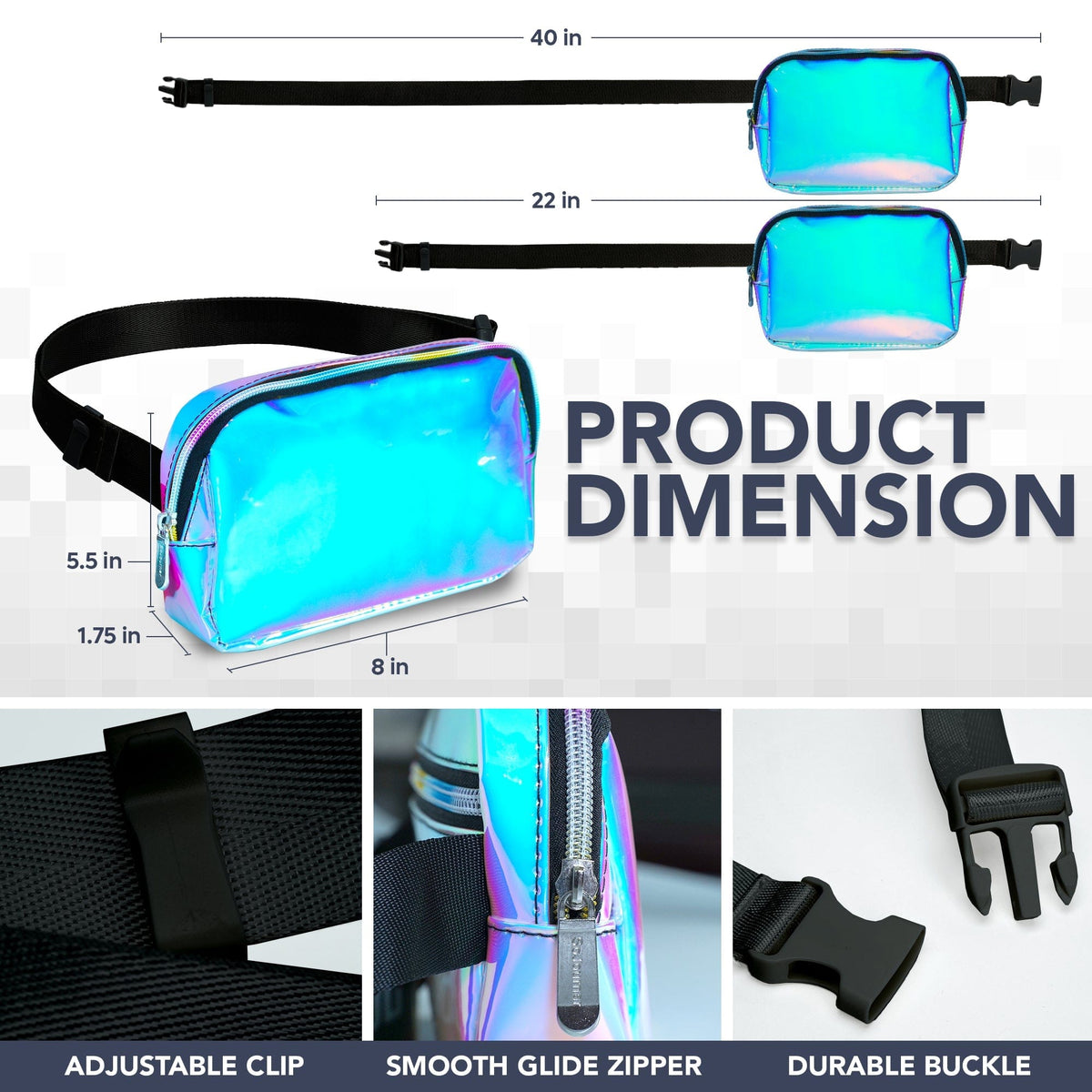  Fanny Pack (1 Pocket) 
