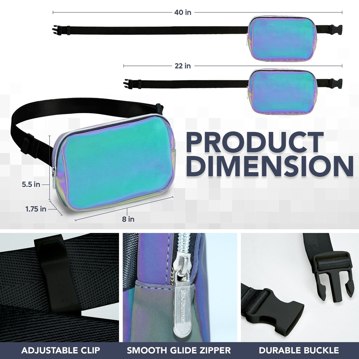  Fanny Pack (1 Pocket) 