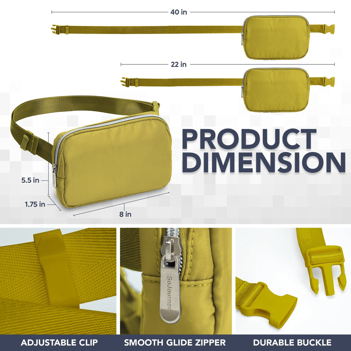  Fanny Pack (1 Pocket) 