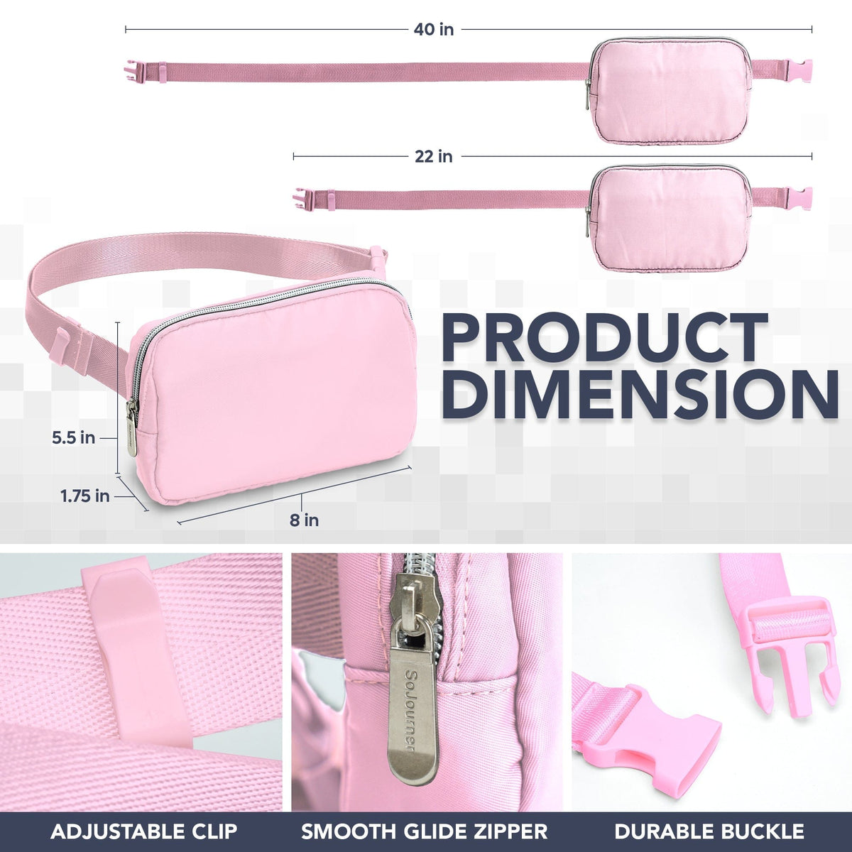  Fanny Pack (1 Pocket) 