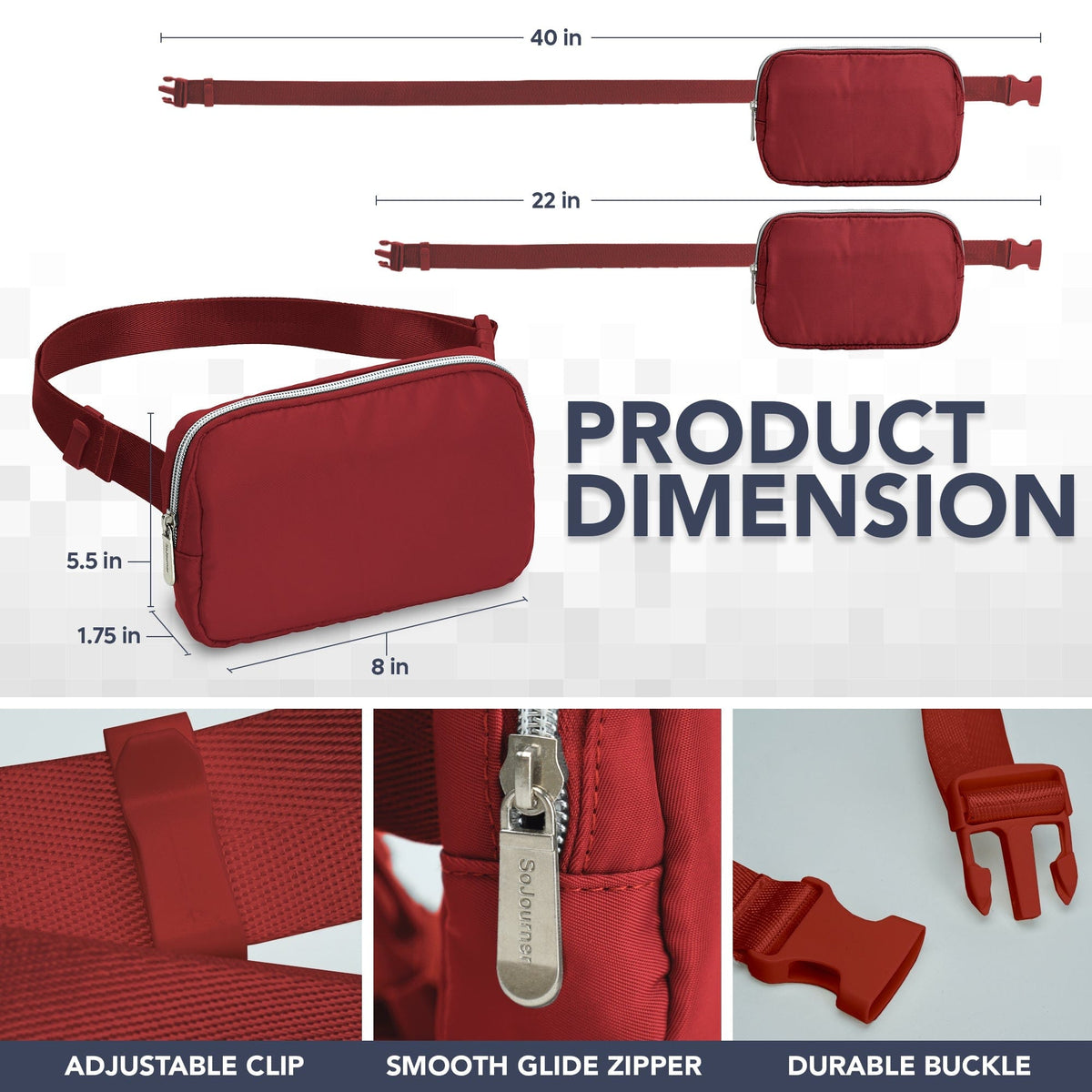  Fanny Pack (1 Pocket) 