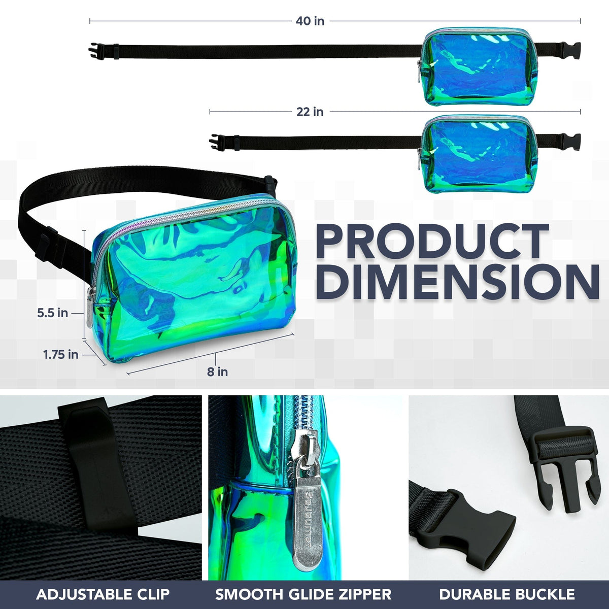  Fanny Pack (1 Pocket) 