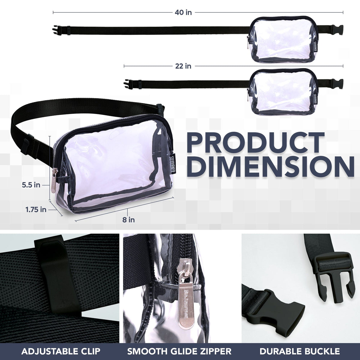  Fanny Pack (1 Pocket) 