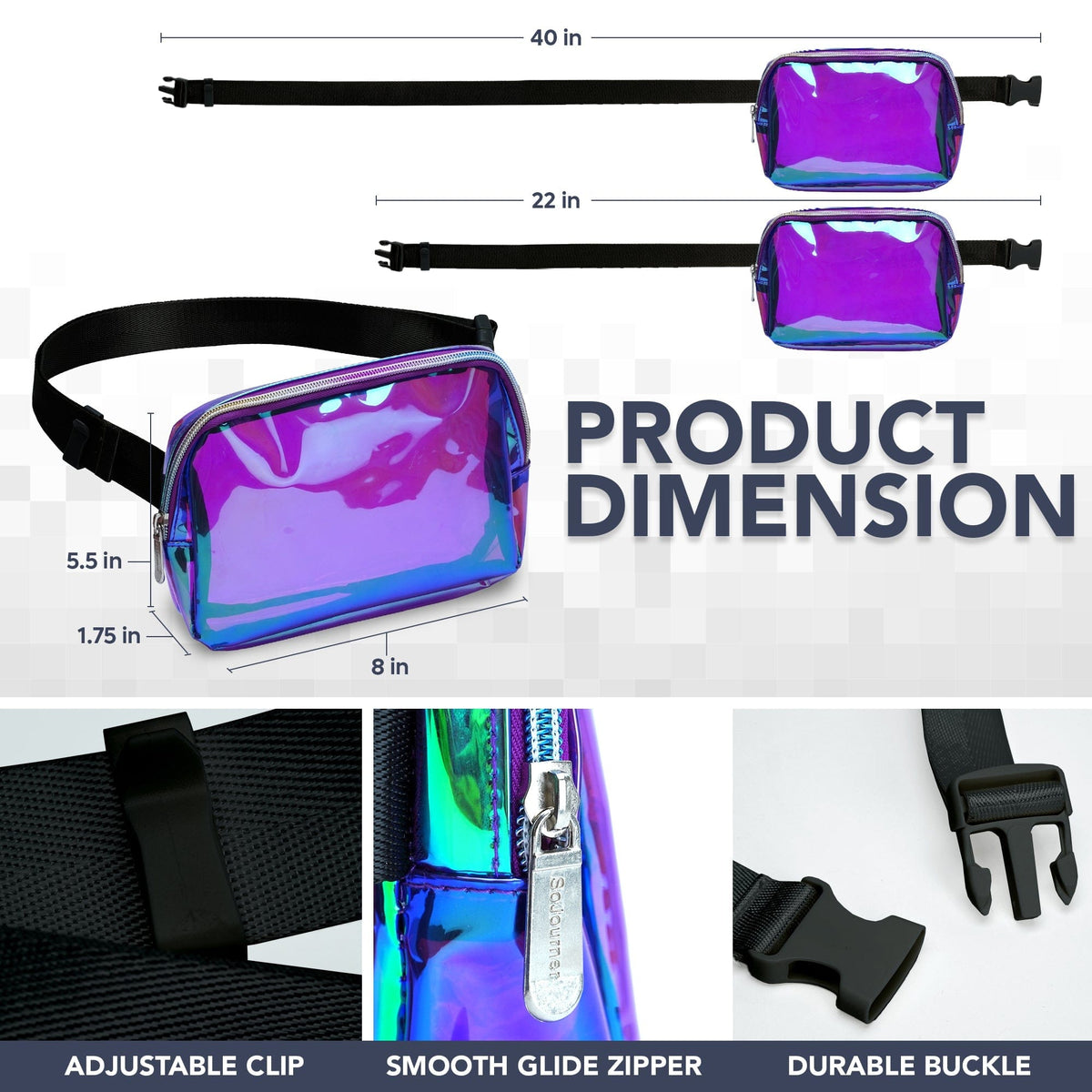  Fanny Pack (1 Pocket) 