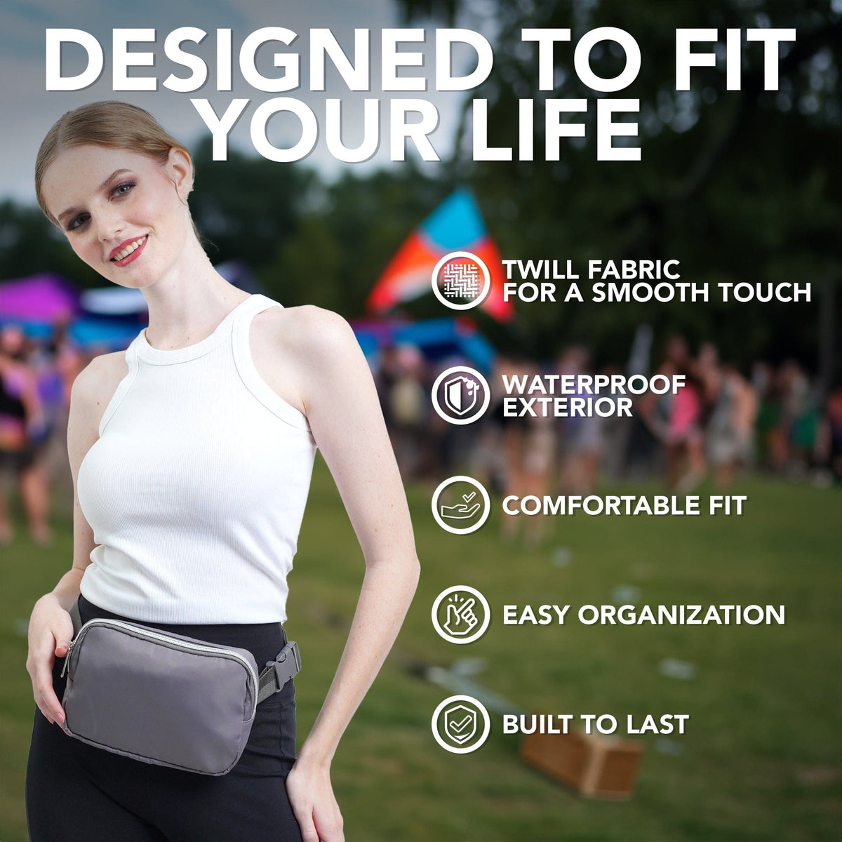  Fanny Pack (1 Pocket) 