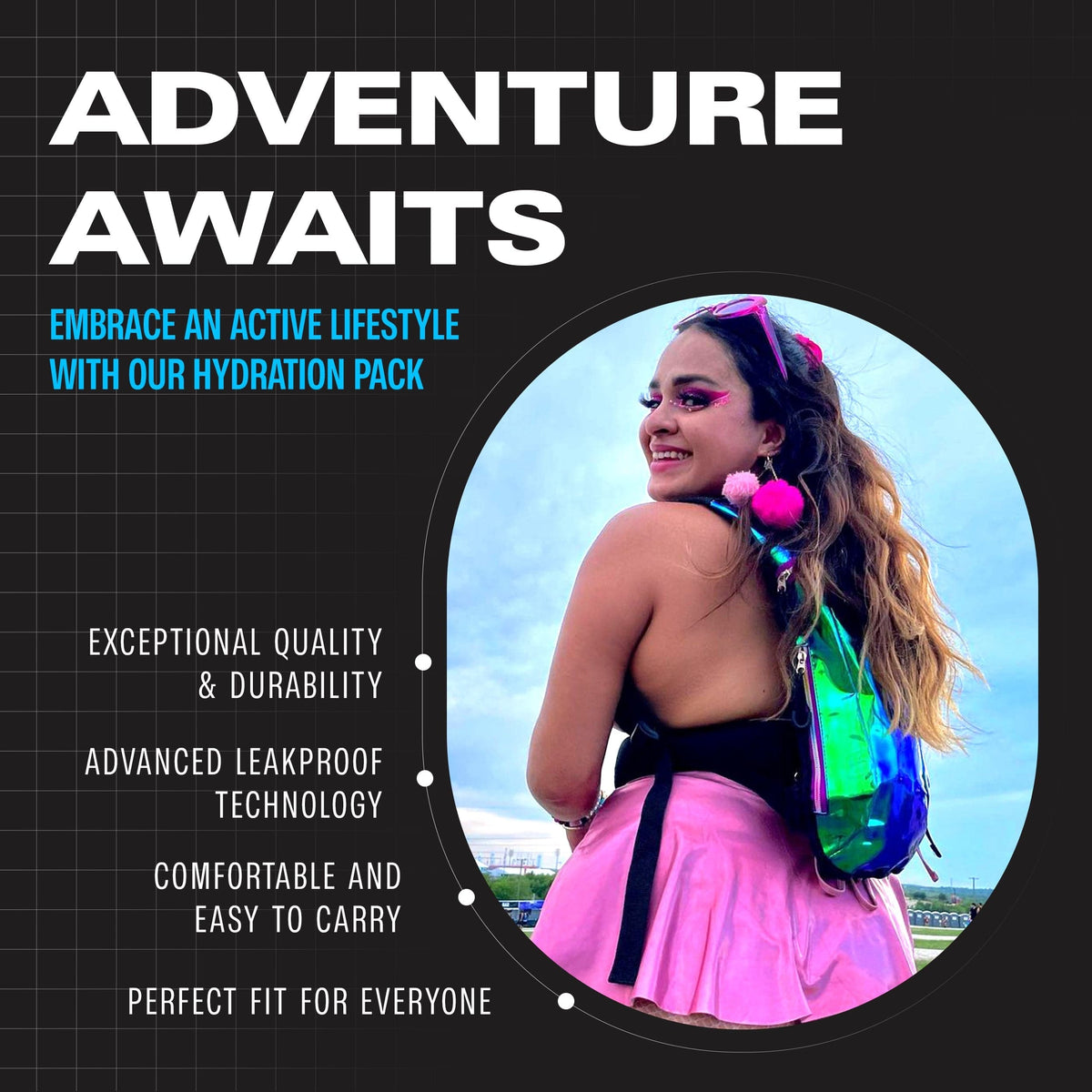  Hydration Pack Backpack (Small) 