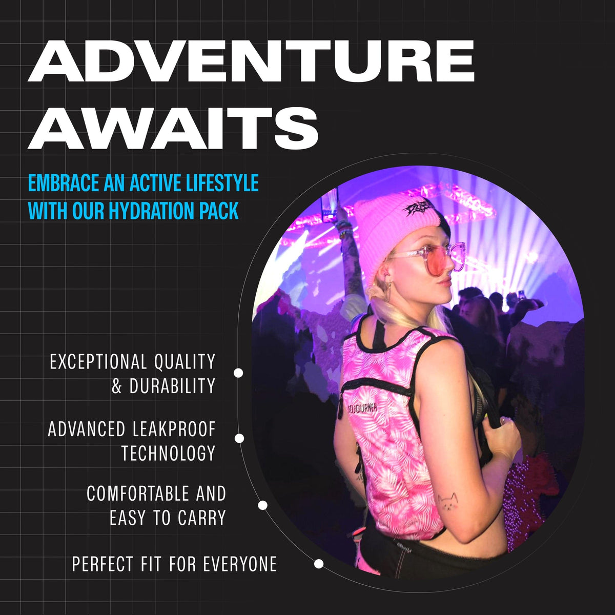  Hydration Pack Backpack (Small) 