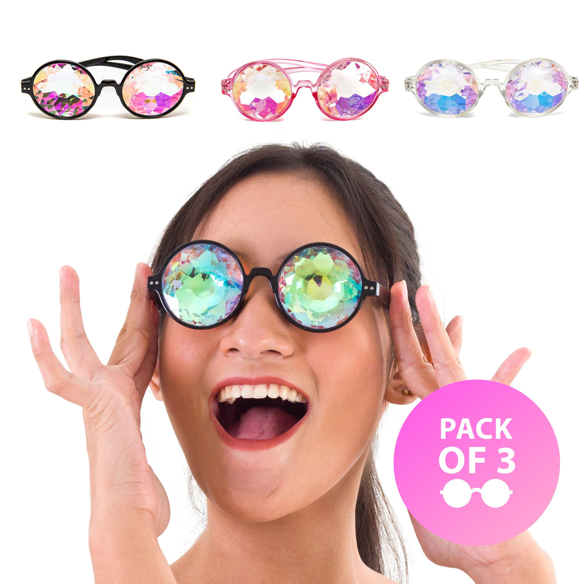  Steampunk Goggles and Kaleidoscope Glasses 