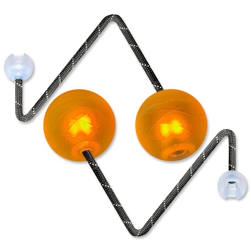 Ultra Poi Ropes LED Contact Poi Set: OrbPoi Pro with Gear Bag | UltraPoi