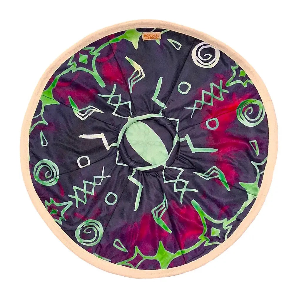  Pizza and patterned mats 