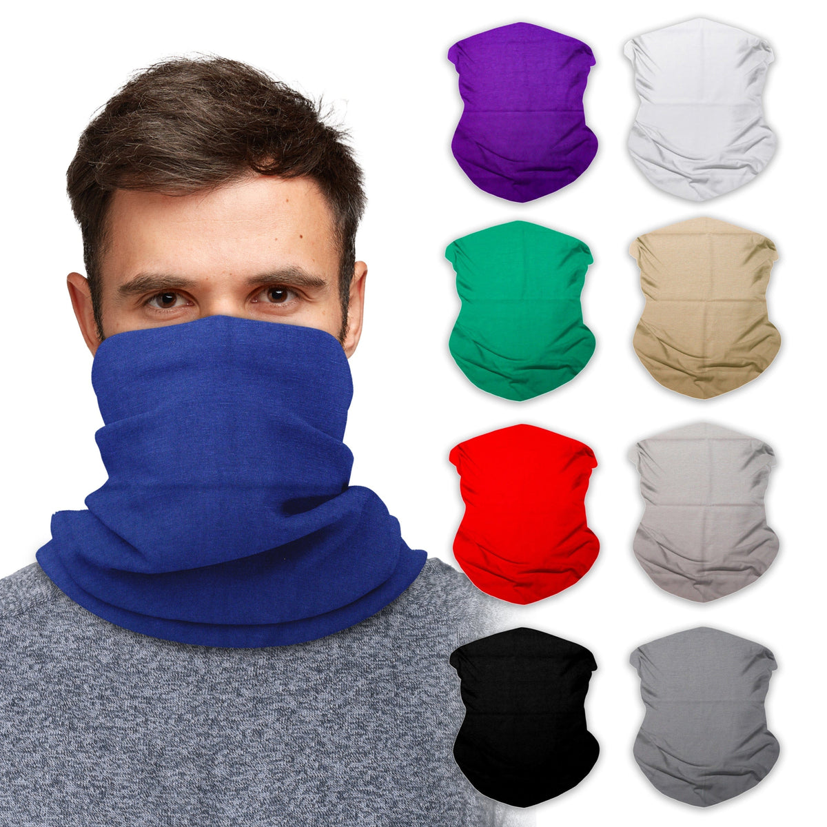  Festival Neck Gaiter (9 Pack) 
