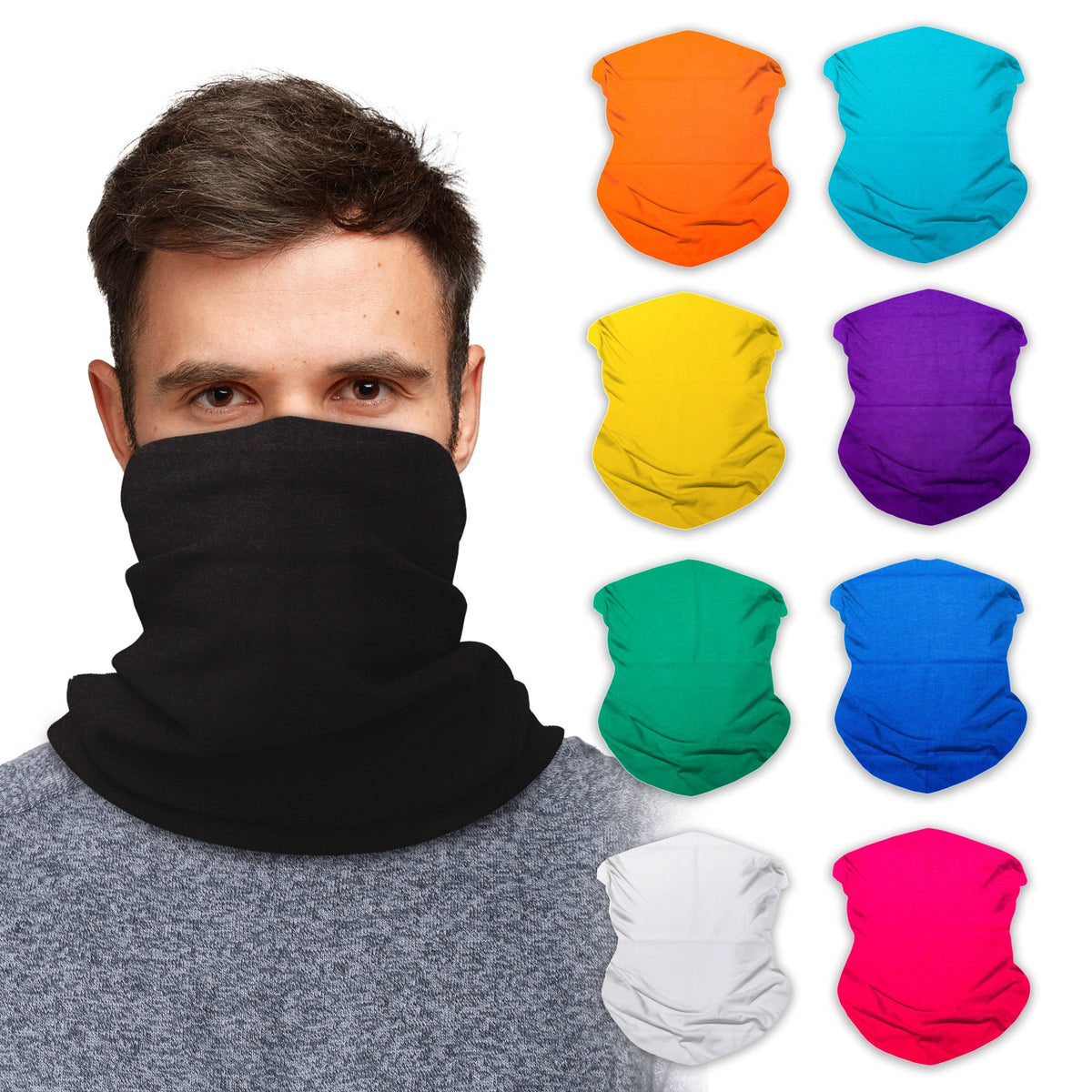  Festival Neck Gaiter (9 Pack) 