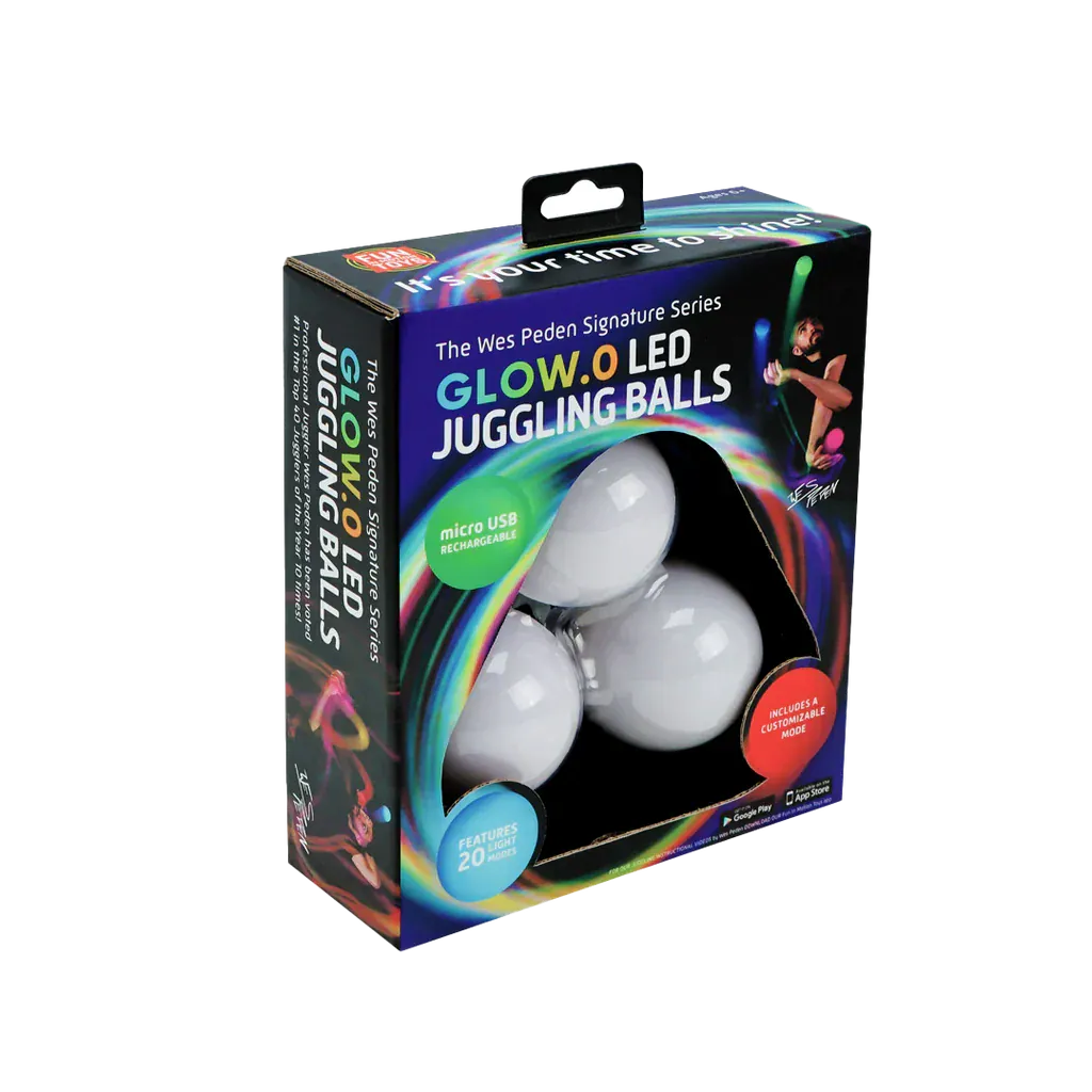  Wes Peden LED Juggling Balls 