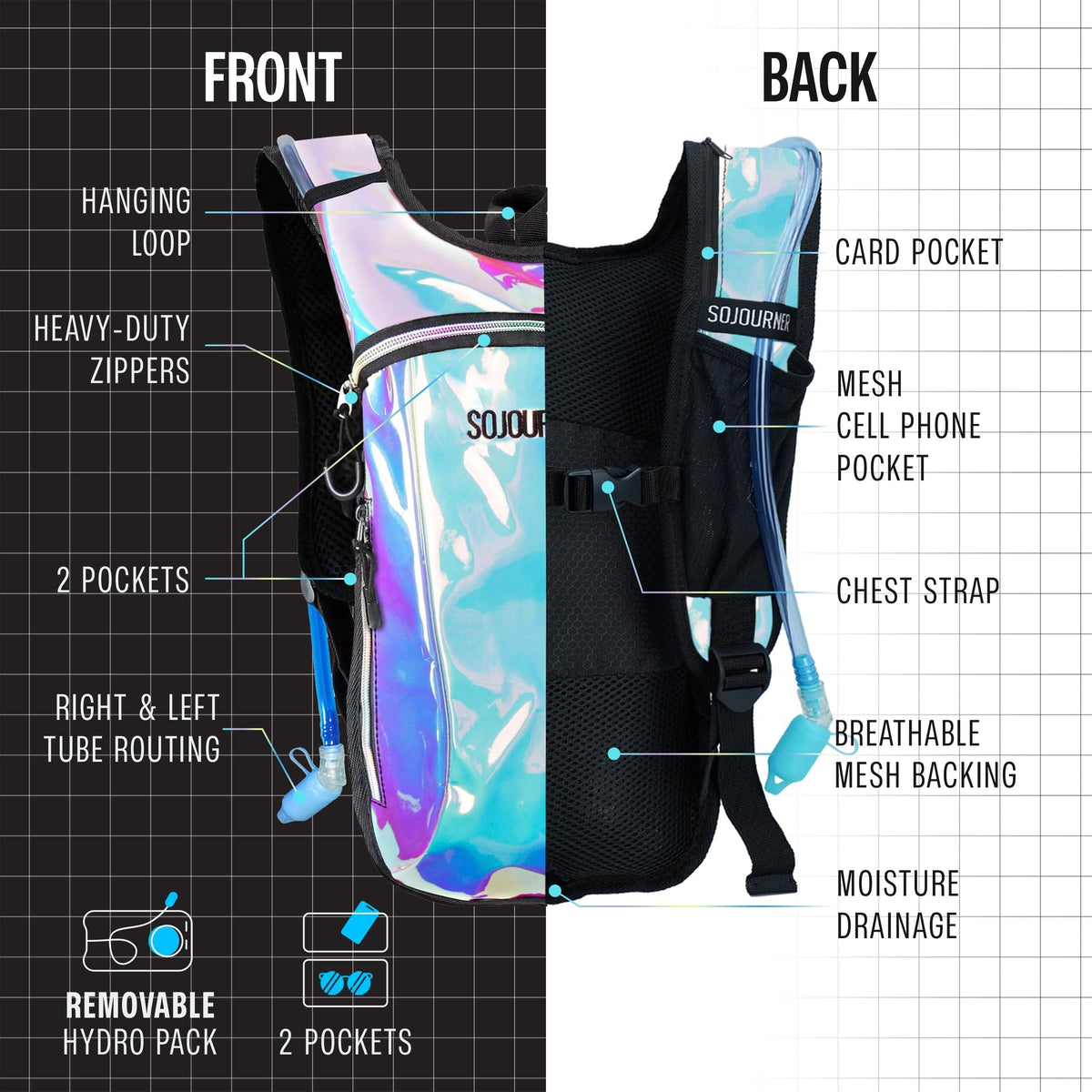  Hydration Pack Backpack (Small) 