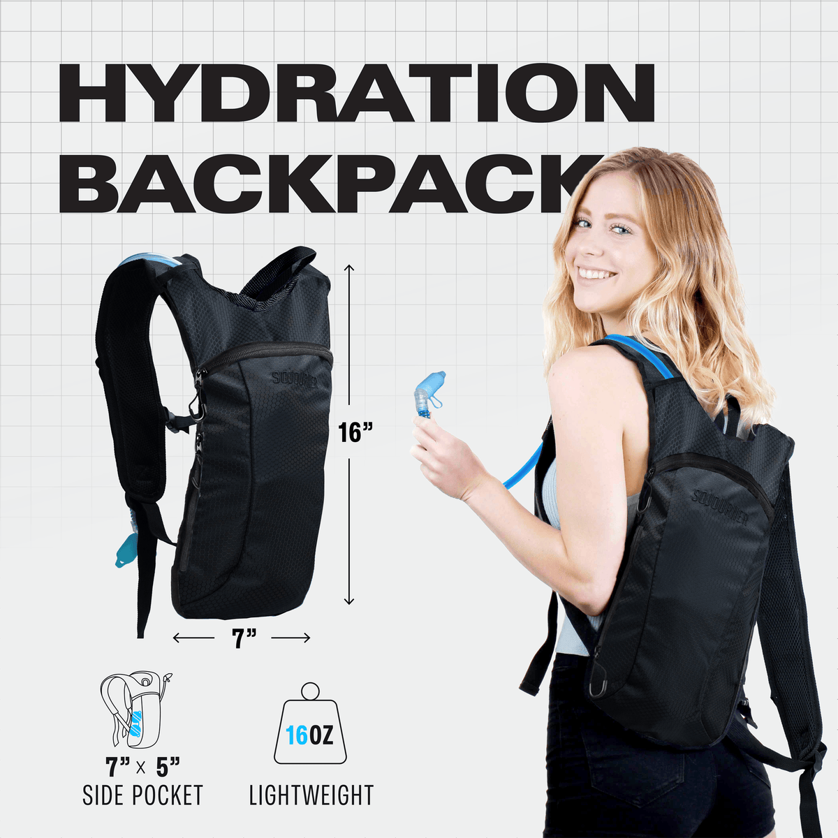 Hydration Pack Backpack (Small) 