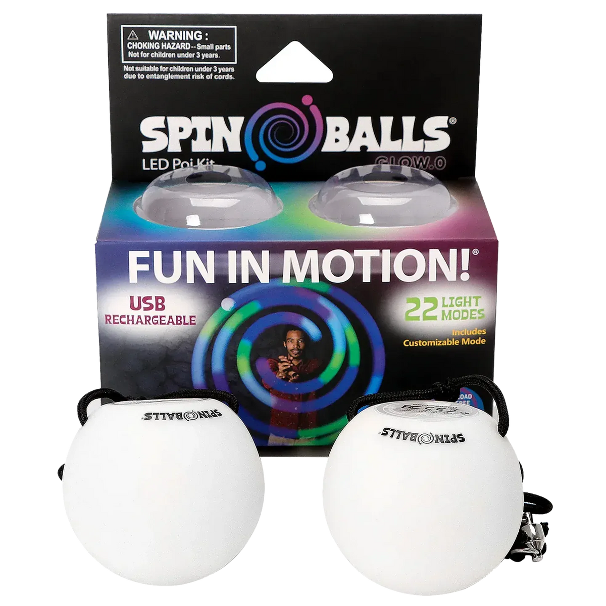  Spinballs LED Poi 