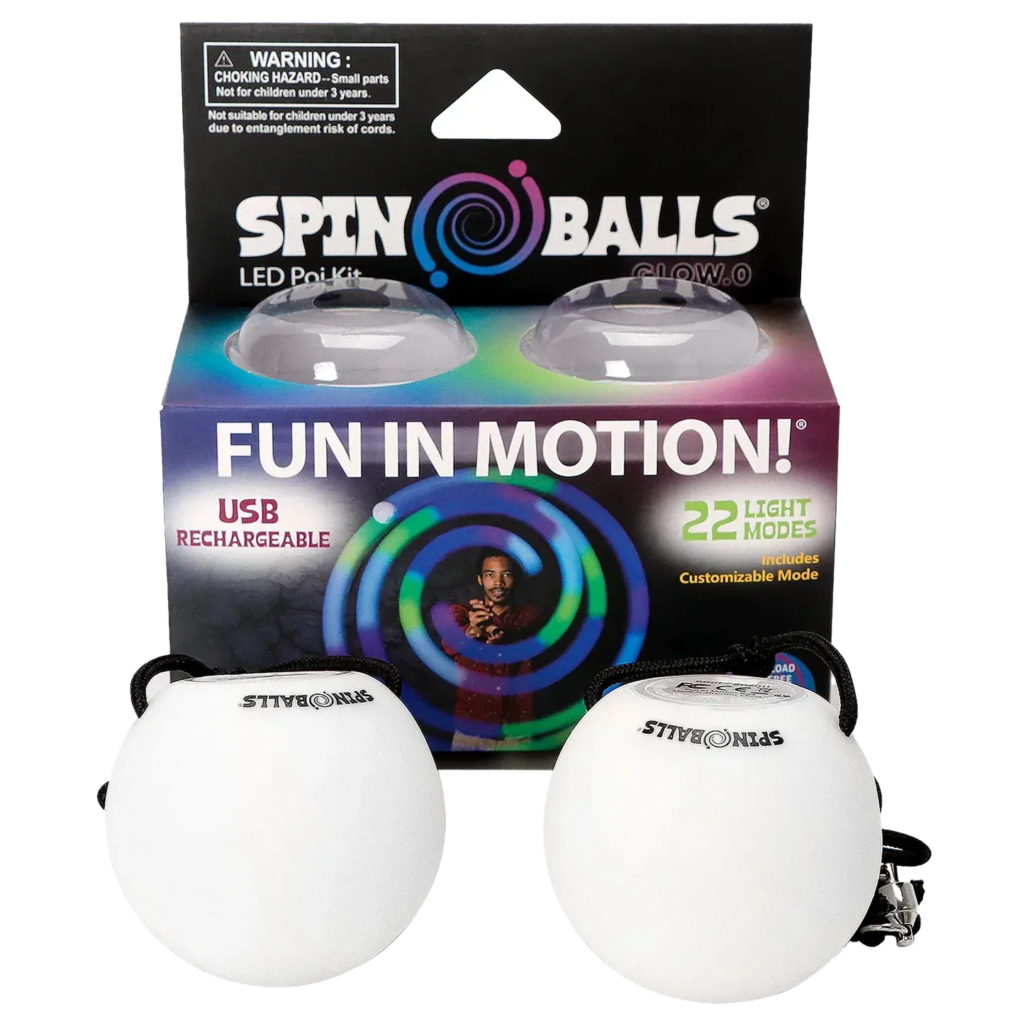  Spinballs LED Poi 