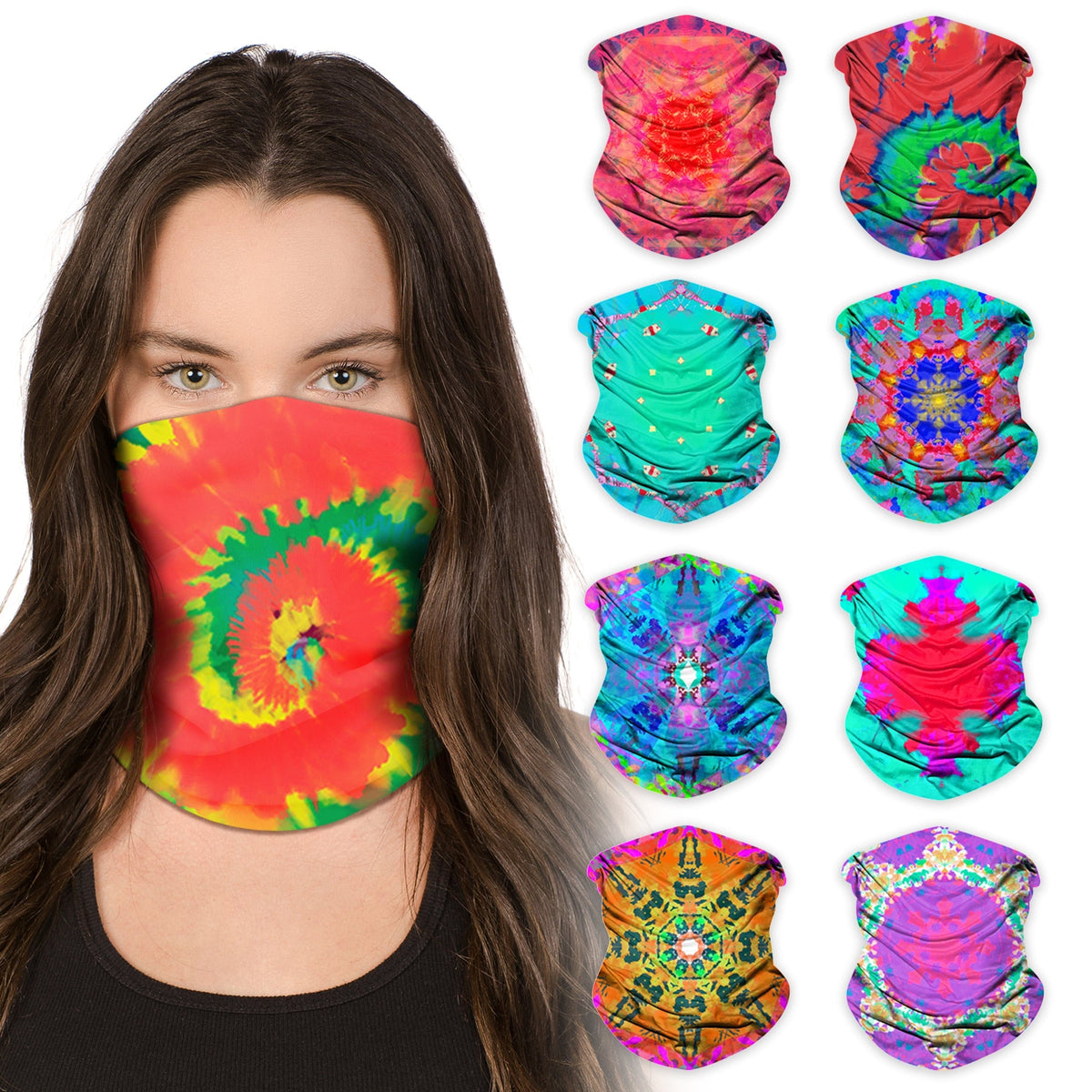  Festival Neck Gaiter (9 Pack) 