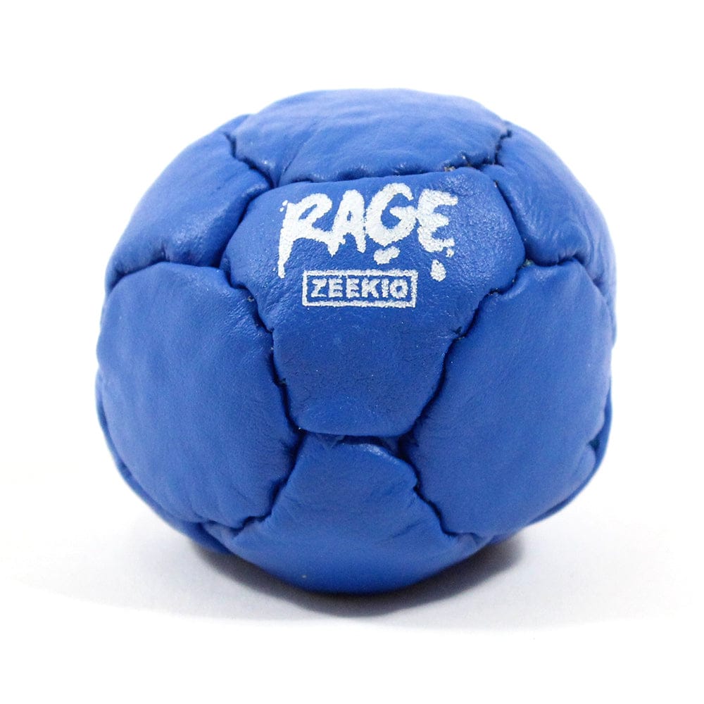 Zeekio -The Rage- 14 Panel Genuine Leather Footbag - Hacky Sack 