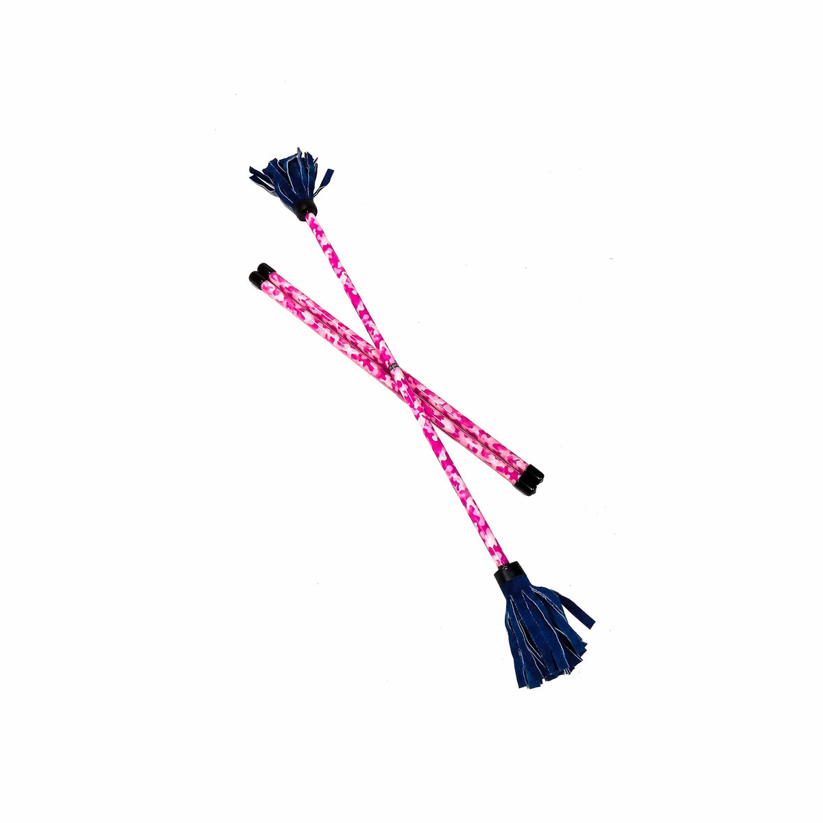  Z-Stix Professional Juggling Flower Sticks-Devil Sticks and 2 Hand Sticks, High Quality, Beginner Friendly - Camouflage Series 