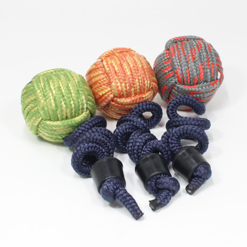  Wolf Poi 85mm Handmade Monkey Fist Contact Poi 