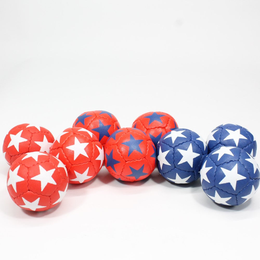  Zeekio Satellite Juggling Ball Set of 3 - Millet filled-67mm-125g - Great Grip - 12 Panel- 3 Ball 