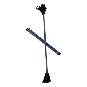 Z-Stix Professional Juggling Flower Sticks/Devil Sticks and 2 Hand Sticks, High Quality, Beginner Friendly - Solid Series
