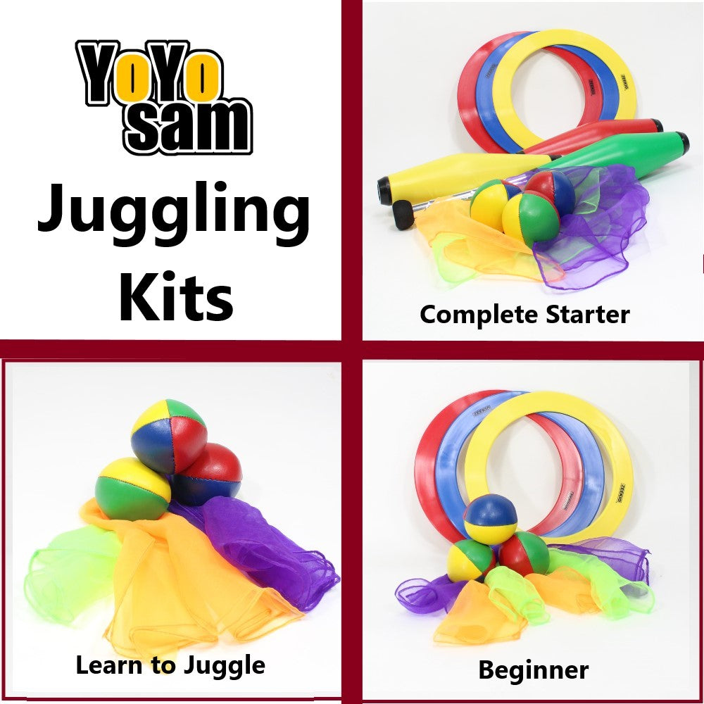  YoYoSam Juggling Kit - Learn to Juggle - Beginner - Complete Starter Set 