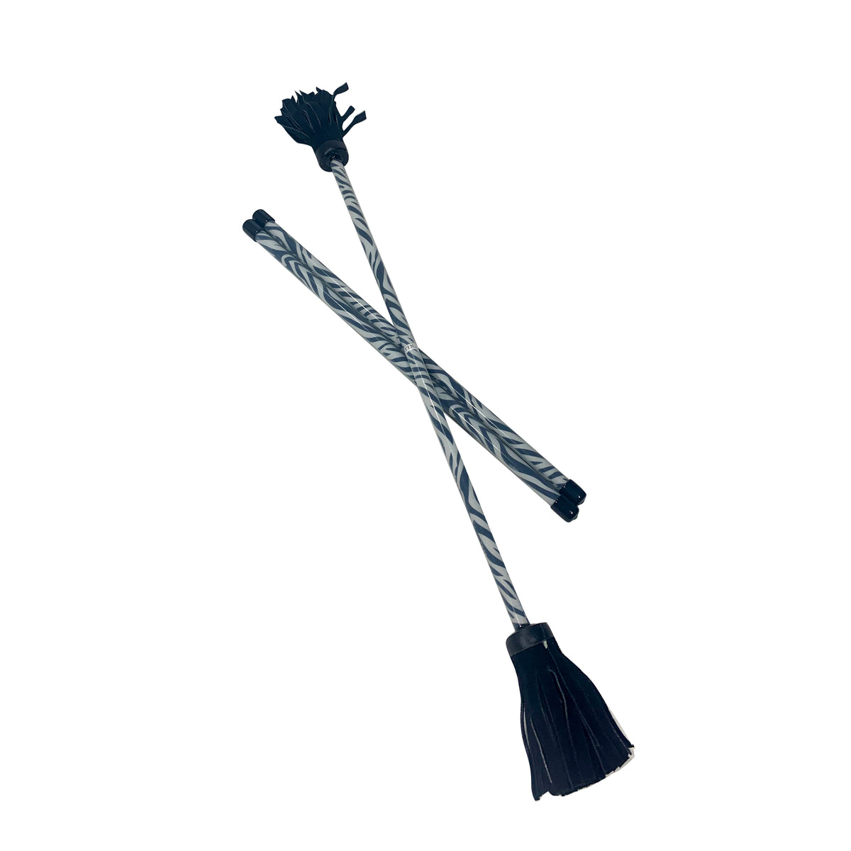  Z-Stix Professional Juggling Flower Sticks-Devil Sticks and 2 Hand Sticks, High Quality, Beginner Friendly - Animal Series 