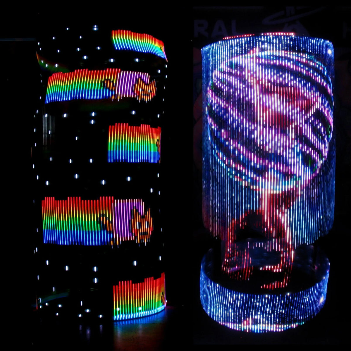 Ready To Ship Atomic V LED Hoops