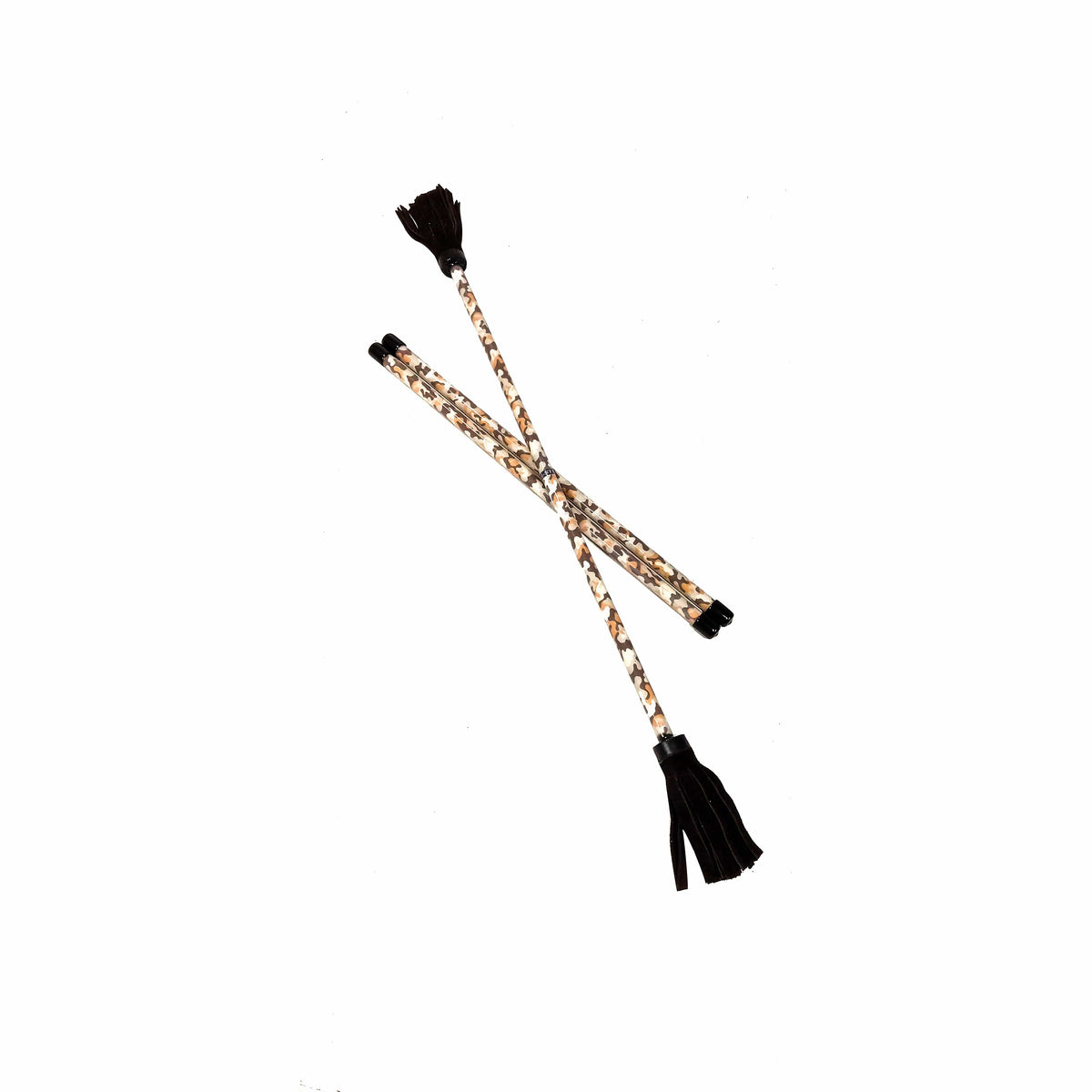  Z-Stix Professional Juggling Flower Sticks-Devil Sticks and 2 Hand Sticks, High Quality, Beginner Friendly - Camouflage Series 
