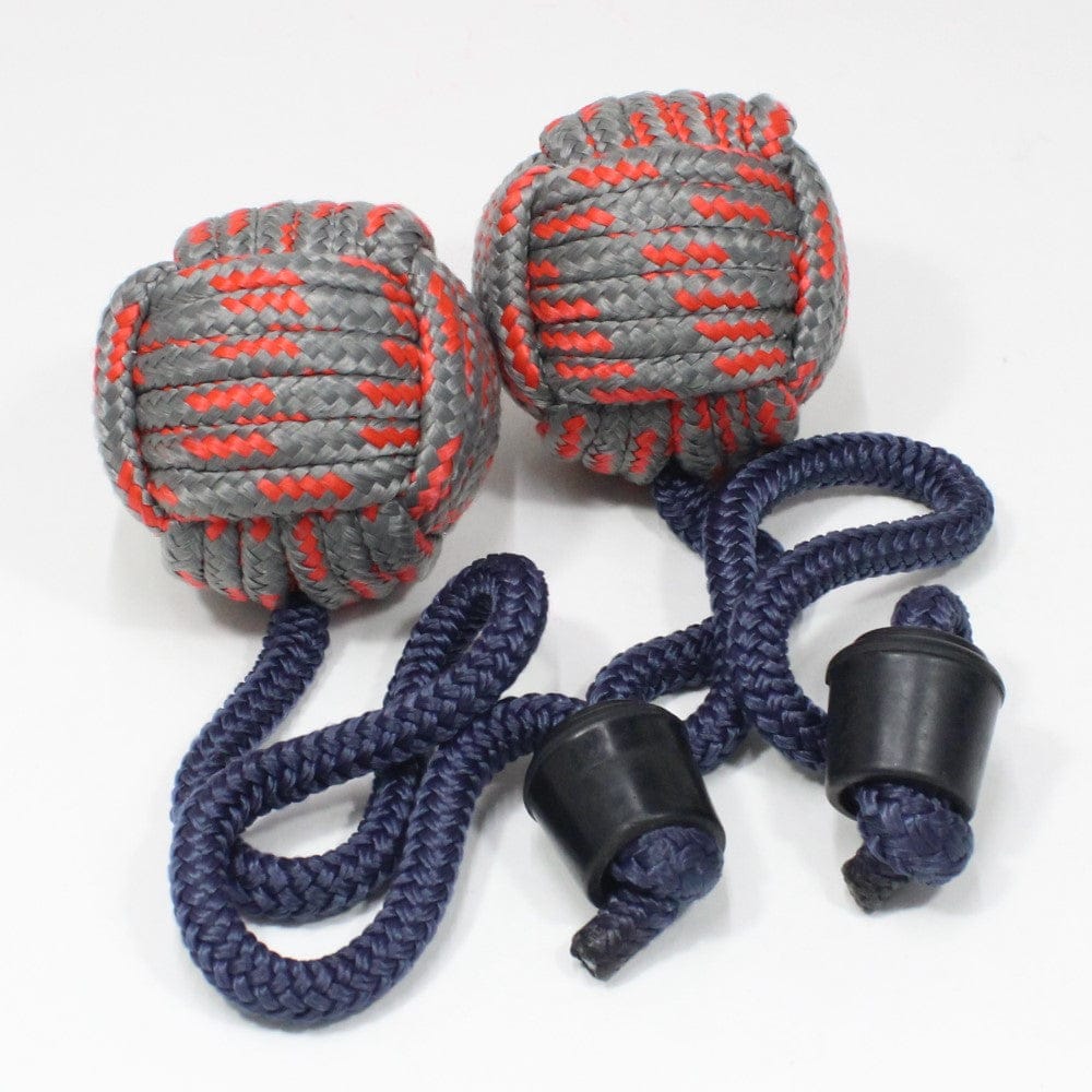 Ultra Poi Ropes Wolf Poi 85mm Handmade Monkey Fist Contact Poi